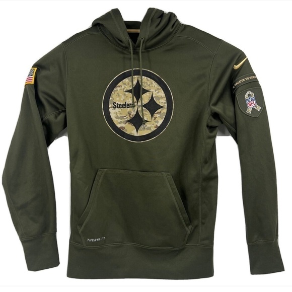 Nike Other - Pittsburgh Steelers Nike salute hoodie